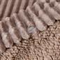 OHS Ribbed Fleece Duvet Cover Set Sherpa Reverse Thermal Supersoft Bedding