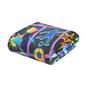 OHS Comic Football Throw Ultra Soft Blanket Flannel Fleece Lightweight Bedspread