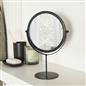 Bathroom Mirror Round Accessories Free Standing Vanity Stainless Steel Bedroom