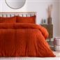 OHS Cable Knit Bedding Set Reversible Fleece Quilt Duvet Cover with Pillowcase