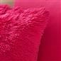 OHS Fluffy Cushion Covers 2 Pack Soft Fleece Square Pillowcases Home Decor