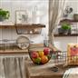 OHS Wire Fruit Basket Vegetables Storage Round Rack Container Kitchen Organiser