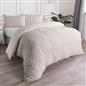 Luxury Seersucker Duvet Cover Set Geo Pillowcase Quilt Bedding Double King Size