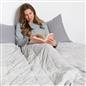 OHS Waffle Fleece Weighted Blanket Sleep Therapy Anxiety Super Soft Bed Throw