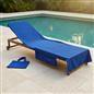 OHS Beach Towel Bag Microfiber Quick Dry Absorbent Bath Large Travel Spa