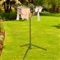 Rotary Airer 3 Arm Clothing Drying Rack Laundry Storage Space Saving Hanger Rail