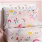 Unicorn Quilt Cover Duvet Pillowcase Magic Rainbow Bedding Set Junior Single