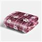 OHS Printed Pet Blanket Reversible Sherpa Fleece Dog Cats Thermal Calming Throw