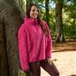 OHS Half Zip Hoodie Plain Thermal Teddy Fleece Winter Jumper Pullover Sweatshirt