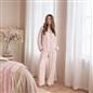 OHS Breakfast Pyjama Set Jersey Button Through Ultra Soft Nightwear Loungewear
