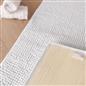 Brentfords Noodle Bath Mat Non Slip Shower Soft Highly Absorbent Chenille Shaggy