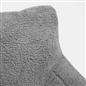 OHS Teddy Fleece Reading Pillow Cuddle Cushion with Arms Lumbar Bed Chair