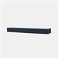 OHS Ribbed Floating Shelf Wall Storage Organiser Home Living Room Decor