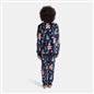 OHS Print Pyjama Set Pull Over Soft Fleece Kids Winter Loungewear Nightwear