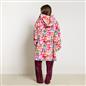 OHS Bows Print Hooded Blanket Adult Kids Sherpa Lined Winter Family Hoodie