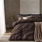 OHS Tufted Contour Bedding Set Soft Cosy Duvet Cover with Pillowcase