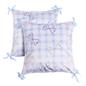OHS Bows Cushion Covers Matte Velvet Living Room Square Pillowcases Home Decor
