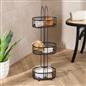 OHS 3 Tier Shower Caddy Freestanding Bathroom Organiser Rust Resistant Metal