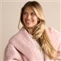 OHS Waterfall Cardigan Warm Teddy Fleece Open Front Wrap Loungewear Outwear