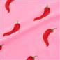 OHS Chilli Print Throw Soft Blanket Polar Fleece Lightweight Bedspread