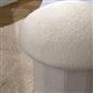 OHS Ottoman Boucle Storage Box Folding Footstool Cube Round Rectangle