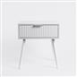 OHS Venice Nightstand Bedside Table 1 Drawer End Side Storage Cabinet