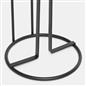 OHS Metal Toilet Roll Holder Freestanding Bathroom Storage Organiser