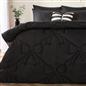 OHS Bow Lattice Coverless 7.5 TOG Duvet Bedding Set with Pillowcase