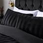 OHS Velvet Stripe Duvet Cover with Pillowcase Cosy Bedding Set