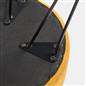 Dressing Table Stool Velvet Round Makeup Vanity Seat Chair Metal Legs Pouffe