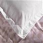 OHS 2 Pack Oxford Pillowcase Set Soft Microfibre Plain Dyed Pillow Covers