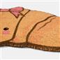 OHS Croissant Doormat Novelty Non Slip Indoor Outdoor Coir Door Mat Rug