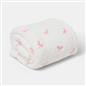 OHS Embossed Throw Ultrasoft Fleece Blanket Winter Soft Warm Bedspread