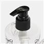 OHS Bows Pump Dispenser Bottles 3 Pack Refillable Shampoo Conditioner Containers