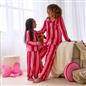 OHS Print Pyjama Set Button Through Soft Womens Kids Loungewear Nightwear