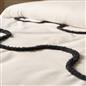 OHS Tufted Wave Bedding Set Soft Modern Duvet Cover with Pillowcase