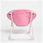 OHS Tie Dye Folding Chair Round Moon Garden Outdoor Bedroom Folding Picnic Seat
