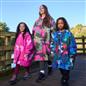 OHS Drying Changing Robe Sherpa Lined Water Resistant Oversize Coat Adults Kids