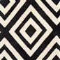 OHS Contrast Geo Rug Tufted Non Slip Soft Modern Carpet Living Room Bedroom