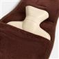 OHS Ribbed Heating Belt Adjustable Hot Water Bottle Body Wrap Back Pain Relief