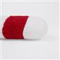 Sofa Cushion Candy Cane Xmas Festive Filled Plump Plush Soft Fleece Home Decor