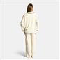 OHS Piped Edge Pyjama Set Button Through Fleece Womens Loungewear Nightwear Pjs