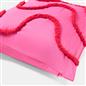 OHS Tufted Waves Cushion Covers 2 Pack Decorative Square Pillowcases