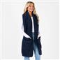 OHS Long Teddy Fleece Scarf Pocket Soft Wrap Plush Womens Shawl Neck Hand Warmer