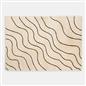 OHS Tufted Contour Rug Non Slip Soft Modern Carpet Living Room Bedroom