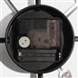 Large Wall Clock Roman Numerals Skeleton Big Open Round Face Living Room Kitchen