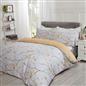 OHS Spring Blossoms Duvet Cover with Pillowcases Bedding Set Blush Ochre