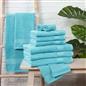 Dreamscene Luxury 100% Cotton Towels Bale Set Large Soft Bath Hand 12 PC 500 GSM