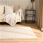 Faux Fur Rug Living Room Ribbed Large Mat Luxury Carpet Anti Slip Floor Runner