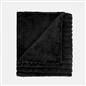 OHS Faux Fur Ribbed Fleece Throw Over Bed Blanket Warm Supersoft